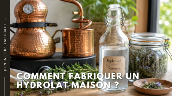 Comment fabriquer un hydrolat maison - Herboristerie Sensathé Comment fabriquer un hydrolat maison - Herboristerie Sensathé